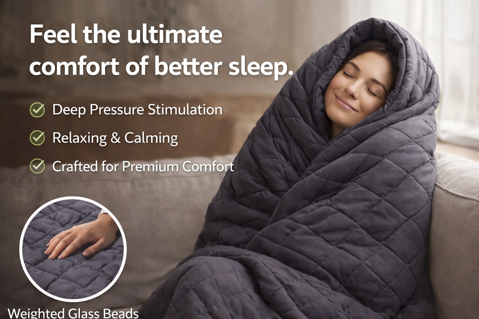 The Benefits of the YNM 15lbs Weighted Blanket for Adults