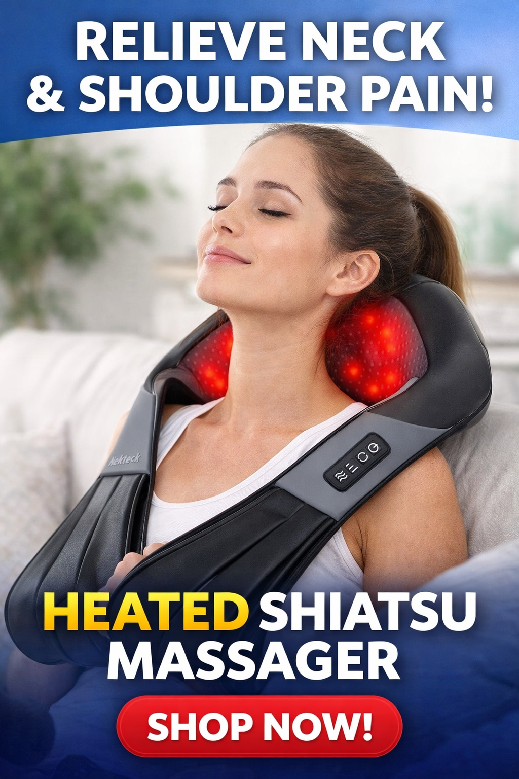 Nekteck Neck and Back Massager with Heat Review (Is It Worth It?)