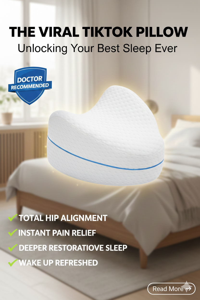 The Best Knee Pillow for Side Sleepers: Why This Viral Pillow Is Worth It